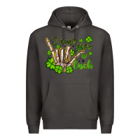 Smoke i don t give a luck Premium Hoodie - Artiststas
