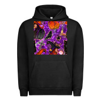 Pigment Black halloween witch seamless pattern Urban Hoodie - BundleAndBundleShop