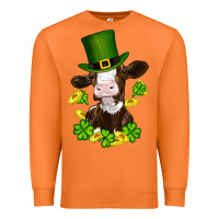 Carrot st patricks day cow Premium Sweatshirt - RanaPortraitStore