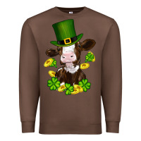Chestnut st patricks day cow Premium Sweatshirt - RanaPortraitStore