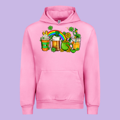 St Patricks Coffee Urban Hoodie Designed By Adodesignshop