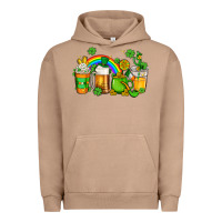 Pigment Burro st patricks coffee Urban Hoodie - AdoDesignShop
