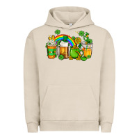 Pigment French Oak st patricks coffee Urban Hoodie - AdoDesignShop