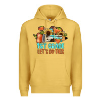 Antique Gold 1 st grade let's do this Premium Hoodie - JahusDesignShop