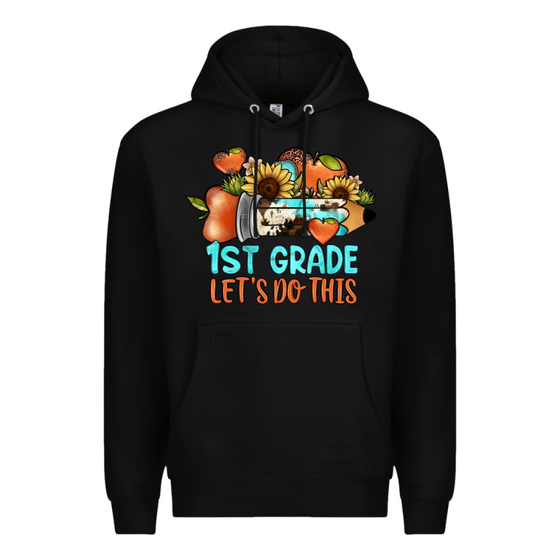 1 St Grade Let's Do This Premium Hoodie by JahusDesignShop | Teevron