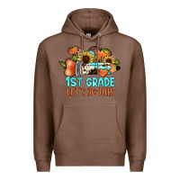 Chestnut 1 st grade let's do this Premium Hoodie - JahusDesignShop