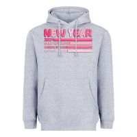 Heather Grey 2024 new year Heavyweight Hoodie - MaliasSmallBusiness