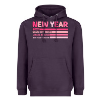 Plum 2024 new year Heavyweight Hoodie - MaliasSmallBusiness
