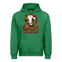Emerald Mooey christmas Urban Hoodie - Artiststas