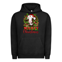 Pigment Black Mooey christmas Urban Hoodie - Artiststas