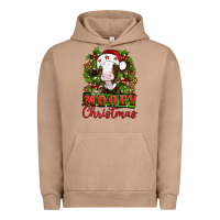 Pigment Burro Mooey christmas Urban Hoodie - Artiststas