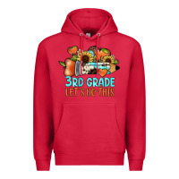 Cardinal 3rd grade let's do this Premium Hoodie - JahusDesignShop