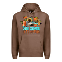 Chestnut 3rd grade let's do this Premium Hoodie - JahusDesignShop
