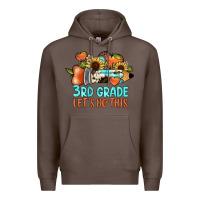Coffee 3rd grade let's do this Premium Hoodie - JahusDesignShop