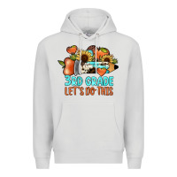 Dove Grey 3rd grade let's do this Premium Hoodie - JahusDesignShop