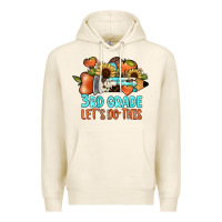 Tofu 3rd grade let's do this Premium Hoodie - JahusDesignShop