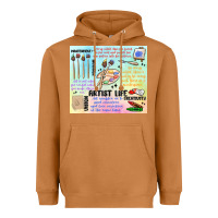 Meerkat artist life Heavyweight Hoodie - MaliasSmallBusiness