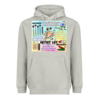 Moon Dust artist life Heavyweight Hoodie - MaliasSmallBusiness