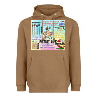Toasted Coconut artist life Heavyweight Hoodie - MaliasSmallBusiness