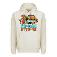 Oatmeal Heather 3rd grade let's do this Premium Hoodie - JahusDesignShop