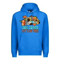 True Royal 3rd grade let's do this Premium Hoodie - JahusDesignShop
