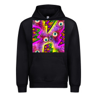 Black halloween thunders seamless pattern Urban Hoodie - BundleAndBundleShop