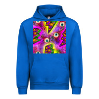 Cobalt halloween thunders seamless pattern Urban Hoodie - BundleAndBundleShop