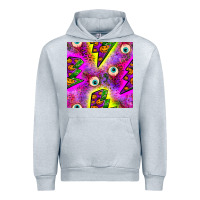 Heather Grey halloween thunders seamless pattern Urban Hoodie - BundleAndBundleShop