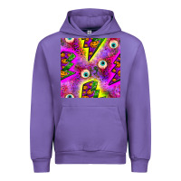 Tulip halloween thunders seamless pattern Urban Hoodie - BundleAndBundleShop