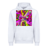 White halloween thunders seamless pattern Urban Hoodie - BundleAndBundleShop