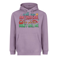 Lavender call me antisocial but please dont call me Heavyweight Hoodie - MaliasSmallBusiness