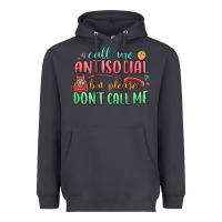Smoke call me antisocial but please dont call me Heavyweight Hoodie - MaliasSmallBusiness