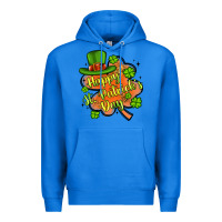 True Royal happy st patrick s day shamrock Premium Hoodie - Artiststas