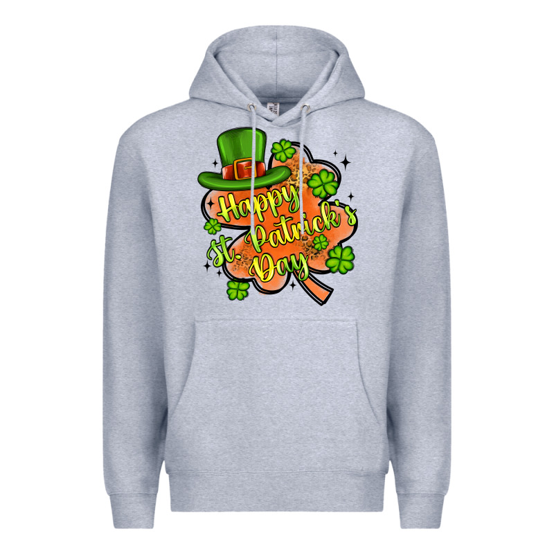 Happy St Patrick S Day Shamrock Premium Hoodie by Artiststas | Teevron