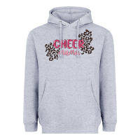 Heather Grey cheer mama Heavyweight Hoodie - MaliasSmallBusiness