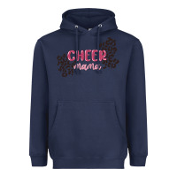 Navy cheer mama Heavyweight Hoodie - MaliasSmallBusiness