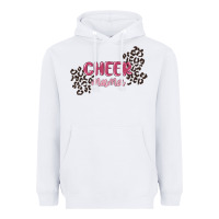 White cheer mama Heavyweight Hoodie - MaliasSmallBusiness