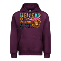 Mauve Wine heifers be trippin ok maybe i pushed her long hair Urban Hoodie - Jasminsmagicworld
