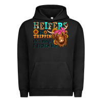 Pigment Black heifers be trippin ok maybe i pushed her long hair Urban Hoodie - Jasminsmagicworld