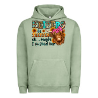Pigment Oil Green heifers be trippin ok maybe i pushed her long hair Urban Hoodie - Jasminsmagicworld