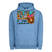 Pigment Pebble Blue heifers be trippin ok maybe i pushed her long hair Urban Hoodie - Jasminsmagicworld