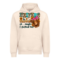 Sandshell heifers be trippin ok maybe i pushed her long hair Urban Hoodie - Jasminsmagicworld