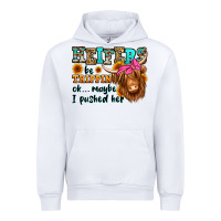 White heifers be trippin ok maybe i pushed her long hair Urban Hoodie - Jasminsmagicworld