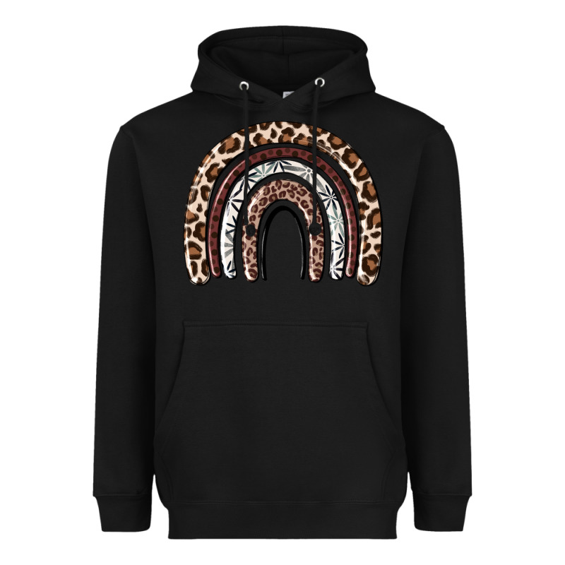 Cheetah Rainbow Heavyweight Hoodie by MaliasSmallBusiness | Teevron