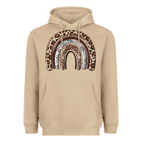 Mushroom Cheetah rainbow Heavyweight Hoodie - MaliasSmallBusiness