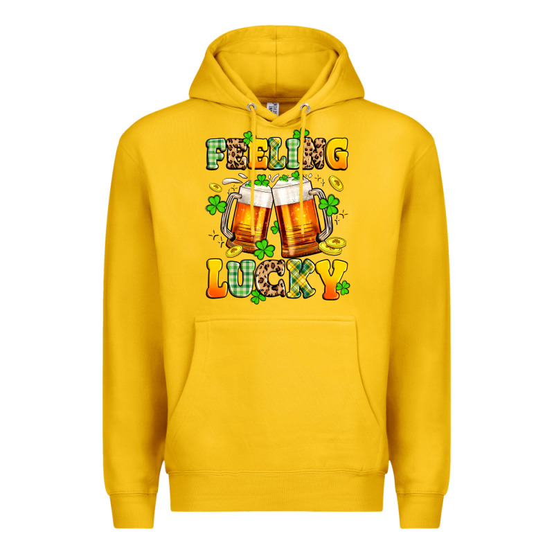 Feeling Lucky Premium Hoodie by Artiststas | Teevron