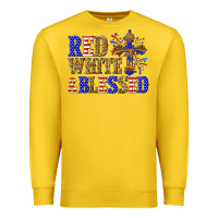 Lemon red white and blessed Premium Sweatshirt - texasbilliewilder