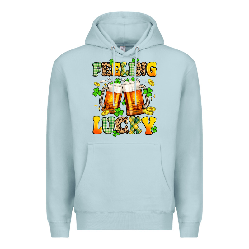 Feeling Lucky Premium Hoodie by Artiststas | Teevron