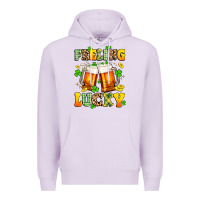 Lilac feeling lucky Premium Hoodie - Artiststas