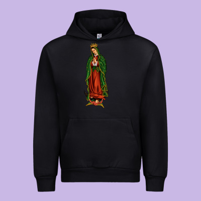 Our Lady Of Guadalupe Urban Hoodie Designed By Jahusdesignshop